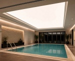 Indoor Pool Lighting – Modern LED & Stretch Ceiling Solutions for Luxury Wellness Spaces