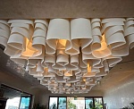 Sculptural Ceiling Dubai – Custom 3D Fabric Ceiling Design