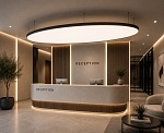 Reception Lighting – Modern LED & Stretch Ceiling Solutions for Reception Areas