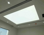 Stretch Ceiling Light Box with 6500K Dimmable LED – Dental Clinic, Al Barsha, Dubai