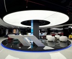 Stretch Ceiling with LED Backlighting – Exotic Car Showroom, Sheikh Zayed Road Dubai